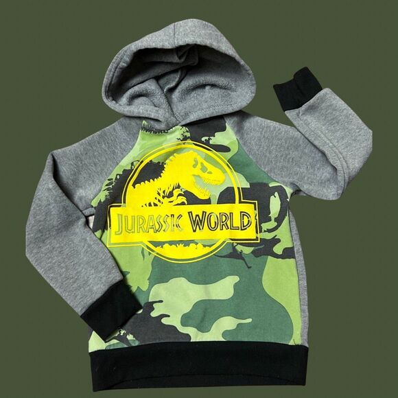 Boys Universal Studios Jurassic World Hoodie Size 4 - Picture 5 of 5